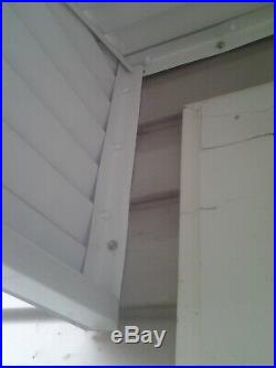 WHITE 46 w x 36 p x 12 h Aluminum Awning / Door Awning kit