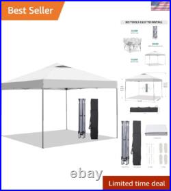 Water-Resistant 10'x10' Outdoor Canopy Easy Up Pavilion for Parties & more