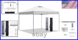 Water-Resistant 10'x10' Outdoor Canopy Easy Up Pavilion for Parties & more