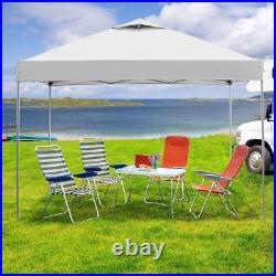 Water-Resistant 10'x10' Outdoor Canopy Easy Up Pavilion for Parties & more