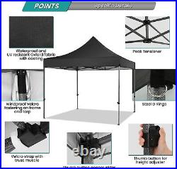 Waterproof 10x10 EZ Pop Up Canopy Outdoor Party Camping Tent Instant Shade Gazeb