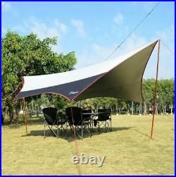 Waterproof 20ft Rainfly Camping Patio Yard Beach Gazebo Awning Canopy Tent NEW