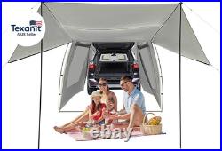 Waterproof Car Awning for Suv/Mpv/Van 3 Doors & 2 Mesh Windows Outdoor Camping