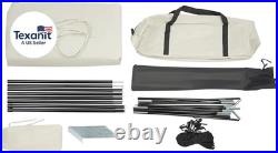 Waterproof Car Awning for Suv/Mpv/Van 3 Doors & 2 Mesh Windows Outdoor Camping