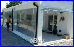 Waterproof Commercial Grade 0.5mm Vinyl Clear Awning Canopy Patio Enclosure