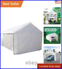 Waterproof Polyethylene Sidewalls for Domain Carport UV Protection Included