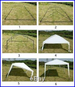 Wedding Canopy Tent Improved All Metal Frame 10'X30' Outdoor Party Gazebo Events