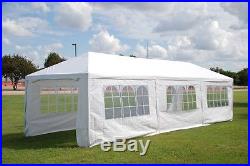 Wedding Party Tent Gazebo Canopy w Metal Connectors Three Sizes Available