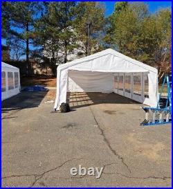 Wedding tents outdoor 16'x32' White only used once Stored inside
