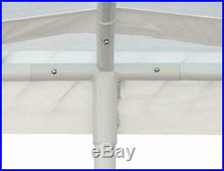 White Carport Canopy Tent 10 X 20 Feet Domain Portable Garage Tent Heavy Duty