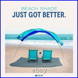 Wind-Powered Portable Sun Shade 75 Sq. Ft. Of Shade