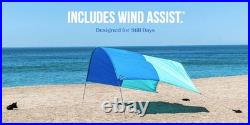 Wind-Powered Portable Sun Shade 75 Sq. Ft. Of Shade