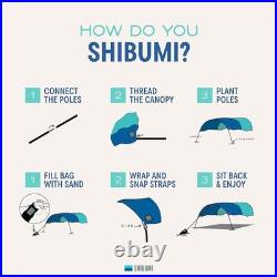 Wind-Powered Portable Sun Shade 75 Sq. Ft. Of Shade