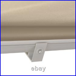 Window Awning Manual Retractable Outdoor Patio Canopy Sun Shade Shelter Drop Arm