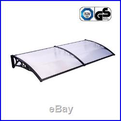 Window Awnings Patio Cover Canopies UV Rain Snow Protection Sun Shelter Canopy