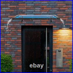 Window Door Awning Canopy Alu Bracket Doors / Windows Overhang Awning Wall Mount