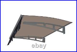 Window Door Awnings Canopy Snow Rain Protector Cover for Masonry Concrete Wall