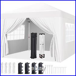 Yaheetech 10x10 Pop Up Canopy with 4 Removable Sidewalls