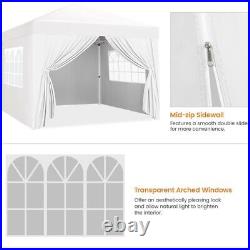 Yaheetech 10x10 Pop Up Canopy with 4 Removable Sidewalls