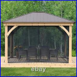 Yardistry 12' x 14' Meridian Gazebo Mosquito Mesh ONLY